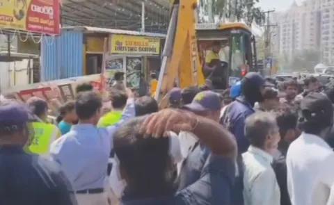 Tensions Rise in Madhapur Over Hydra Demolitions