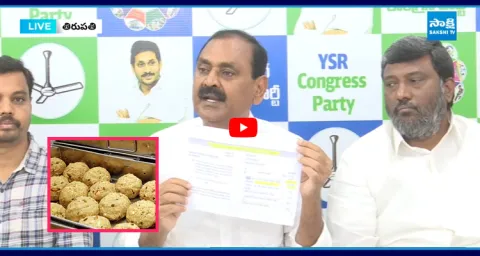 Bhumana Karunakar Reddy Slams Chandrababu With Evidances On Laddu Issue 1