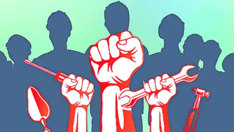 లేబర్‌ కోడ్‌ల రద్దుకై నేడు మహాధర్నా