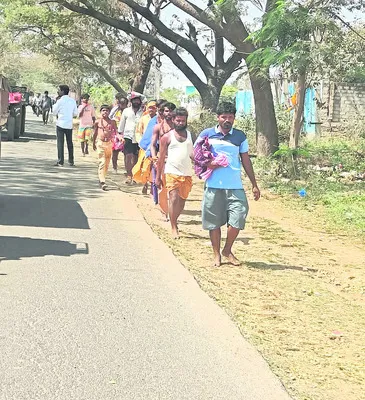 వడివడిగా.. మల్లన్న సన్నిధికి 