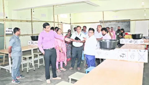 పకడ్బందీగా ఓట్ల లెక్కింపు ప్రక్రియ 