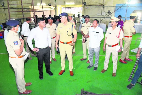 కౌంటింగ్‌కు మూడంచెల భద్రత