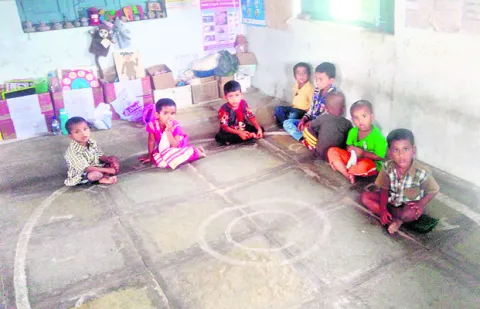 చిన్నారులకు అల్పాహారం!