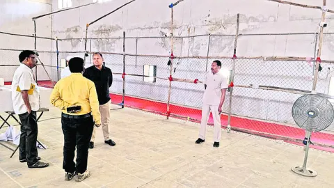 కౌంటింగ్‌ ఏర్పాట్ల పరిశీలన