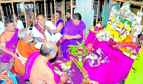 పెళ్లి కుమారుడైన అమరేశ్వరుడు 