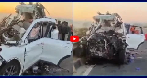 Multi Vehicle Collison In Satyavara Near Bengalore 1