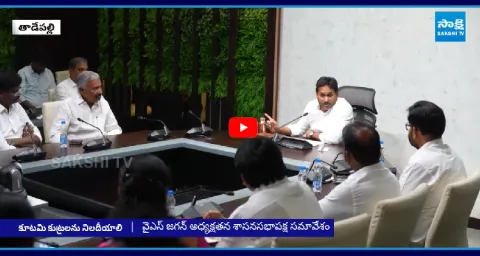 Jagan Directions To YSRCP MLCs To Question TDP  1