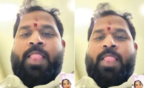 MLA Arava Sreedhar Video Call In Assembly Bathroom