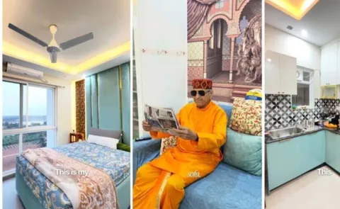 89-year-old man from Haryana home tour of his Bengaluru