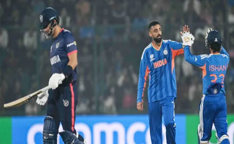 His Spell Broke Back of Our Chase Vs India: Namibia Skipper Erasmus6