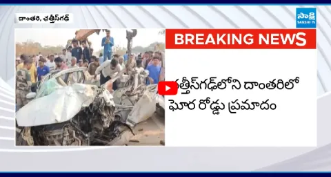 Road Accident In Dhamtari Chhattisgarh  1