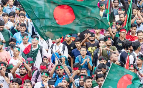 Communal forces suffered defeat in Bangladeshs general election on Thursday