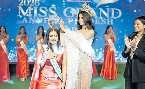 Dr Divya crowned Miss Grand AP 2026