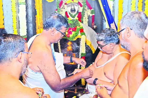 మహాయజ్ఞానికి శ్రీకారం 