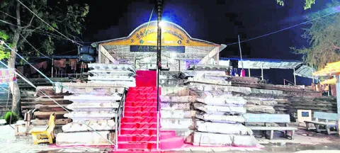 ● ముస్తాబైన కూసుమంచి శివాలయం 
