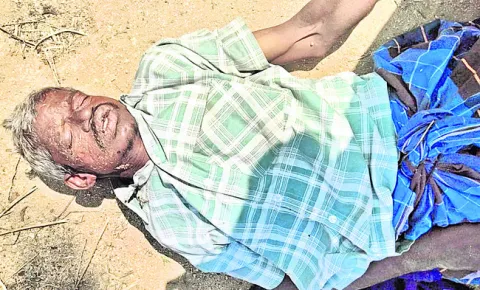 అనుమానాస్పదస్థితిలో మృతి 