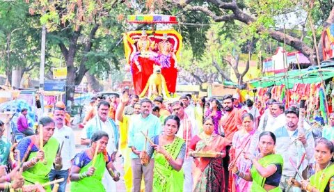మల్లన్న ఆలయంలో  శివరాత్రి పూజలు