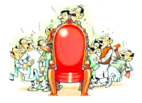 వీడని పీఠముడి 