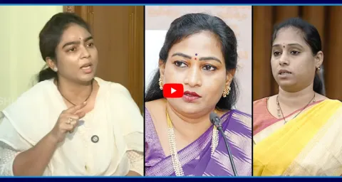 Ambati Mounika Warning To Minister Anitha And Galla Madhavi 1