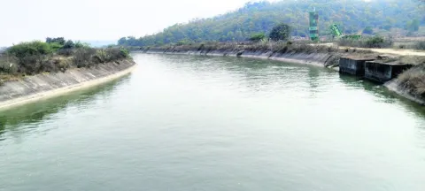 కొనసాగుతున్న  నిజాంసాగర్‌ నీటి విడుదల