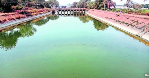 కేసీ కాల్వకు నీటి పంపింగ్‌ నిలిపివేత 