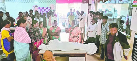 గర్భిణి మృతి..బంధువుల ఆందోళన 