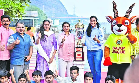 క్రీడా ప్రతిభను వెలికితీయడమే శాప్‌ లీగ్‌ లక్ష్యం