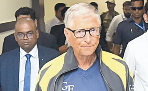 Bill Gates visits Amaravati