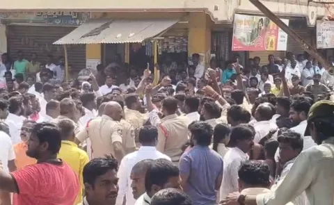 Tension in Thorrur during the municipal chairperson election