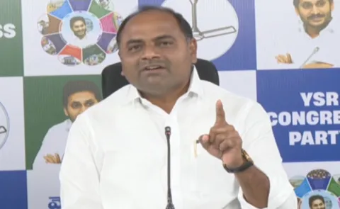 YSRCP MLA Tatiparthi Chandrasekhar Takes On Chandrababu Govt