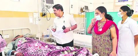 గైర్హాజరైన డాక్టర్లపై కమిషనర్‌కు నివేదిక