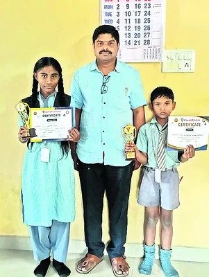 రాష్ట్ర స్థాయి అబాకస్‌ పోటీల్లో ప్రతిభ 