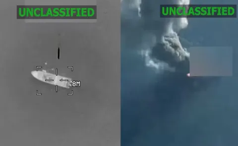 US strikes 3 suspected drug-trafficking boats in Pacific and Caribbean