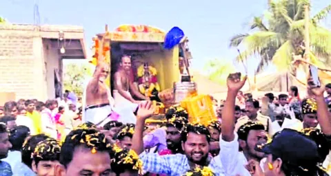 ముగిసిన అహోబిలేశుడి పార్వేట ఉత్సవం 