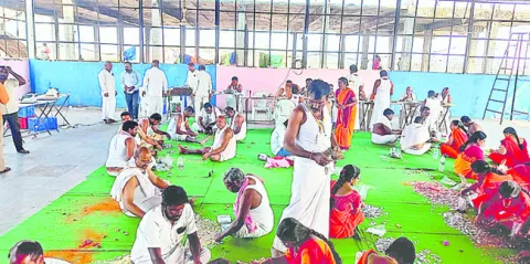 ఏడుపాయల హుండీ ఆదాయం రూ.39.87 లక్షలు