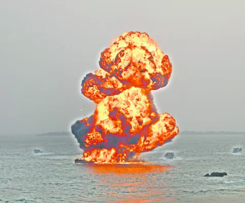 తీరాన త్రివర్ణ తేజం