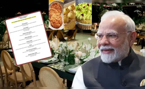 Full Menu Of PM Modi's Lunch For AI Summit 