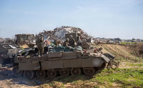 IDF struck several Hezbollah weapons storage facilities in southern Lebanon 