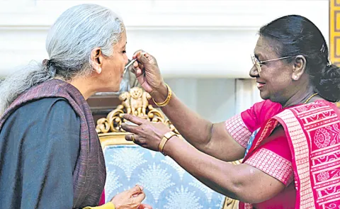 Sitharaman Responds To Rahul Gandhi Criticism Of Union Budget 2026