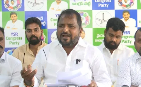YSRCP Leader Sailaja Nath Slams Chandrababu
