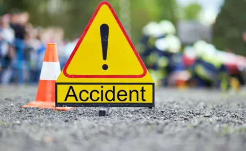 Bike Accident At Rajahmundry