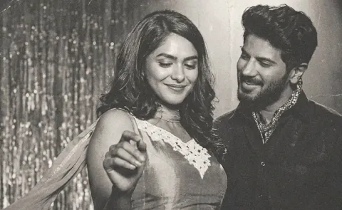 Dulquer And Mrunal Bheegi Bheegi Music Video1