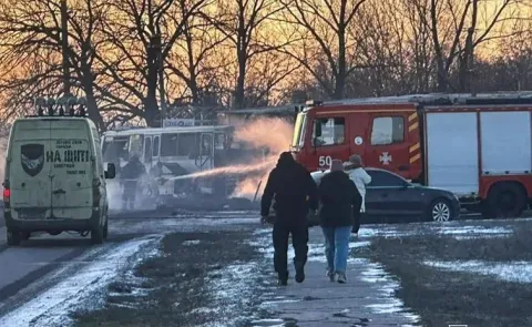 Russia attacks Ukraine with drones