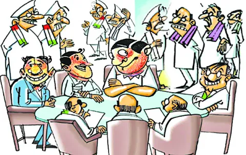 బుజ్జగింపుల పర్వం