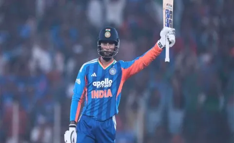 Tilak Varma returns from injury with 24-ball 38 in T20 World Cup warm-up match