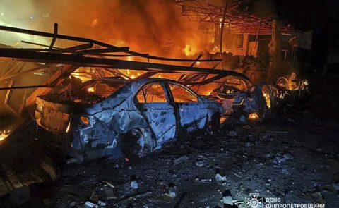 Russian drone strike kills 17 in Dnipro 