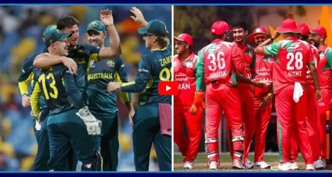 Australia Vs Oman ICC Mens T20 World Cup 1