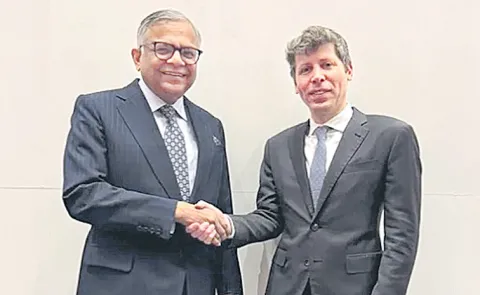 TCS shares rise 2percent after Tata Group and OpenAI announce strategic partnership2