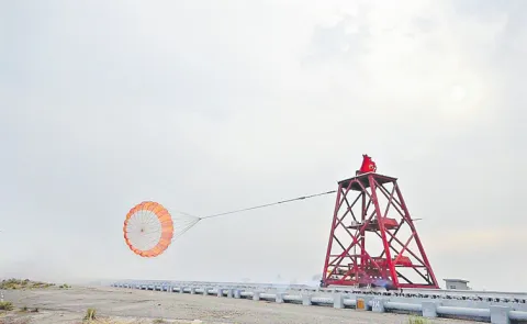 DRDO conducts key test for Gaganyaan drogue parachute