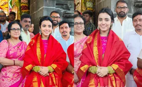 Actress Shivani Nagaram About Tirumala Temple Visit1